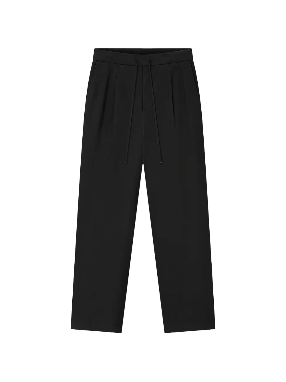 FEAR OF GOD ESSENTIALS drawstring pleated trousers - Nero