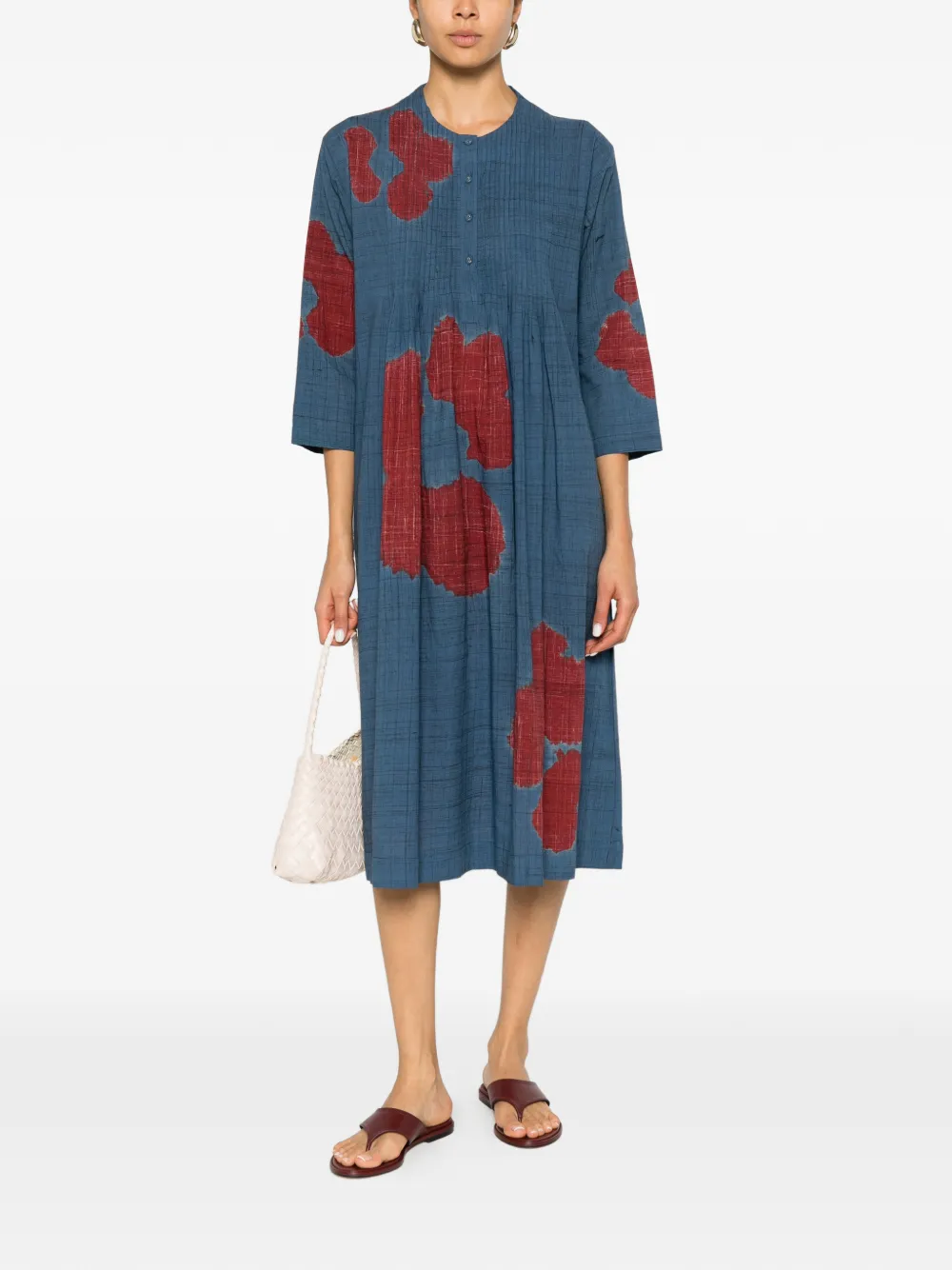  Yavi Vestido Midi Tita - Azul 