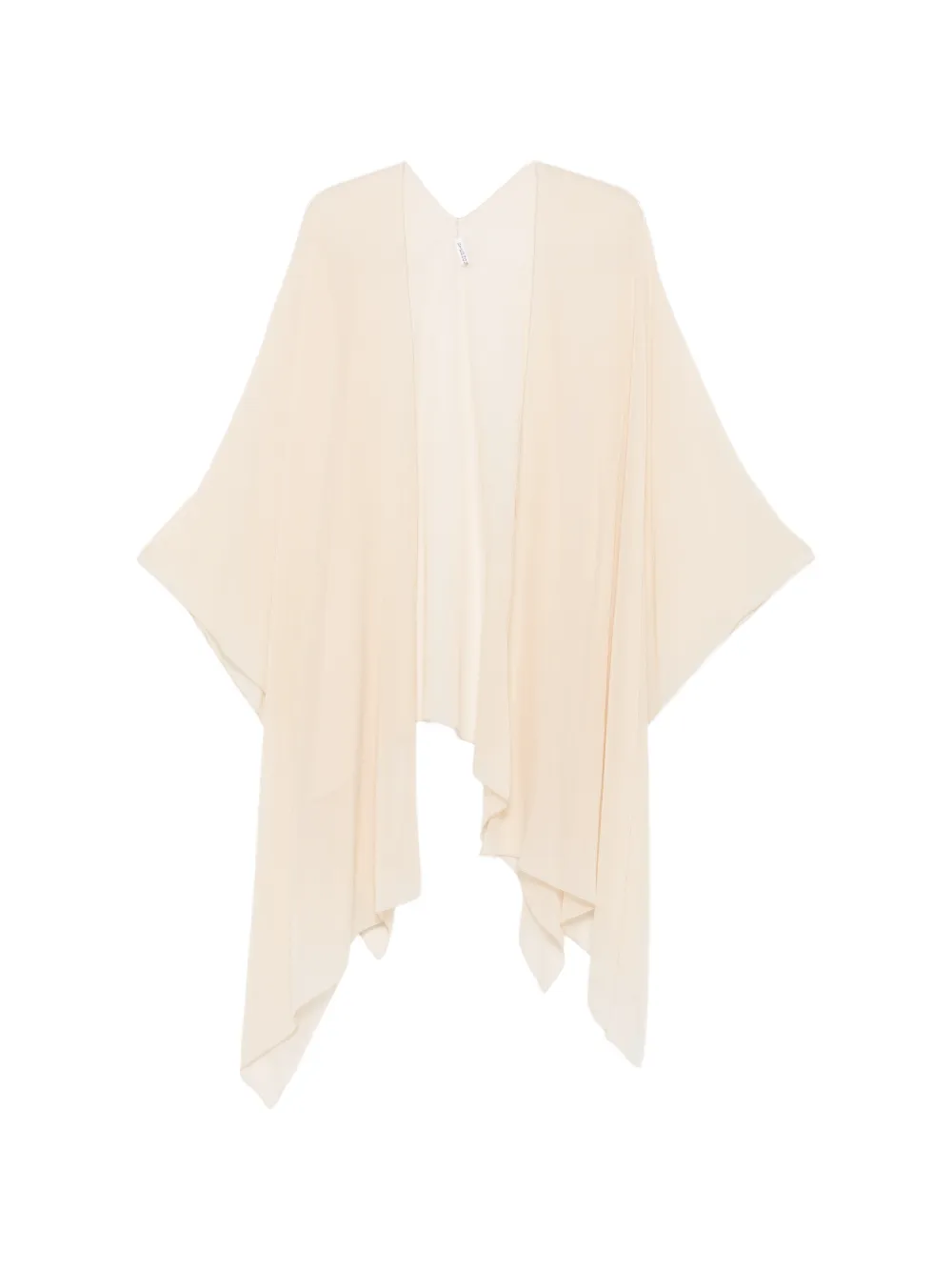 Stephan Janson open-front cape - Nude