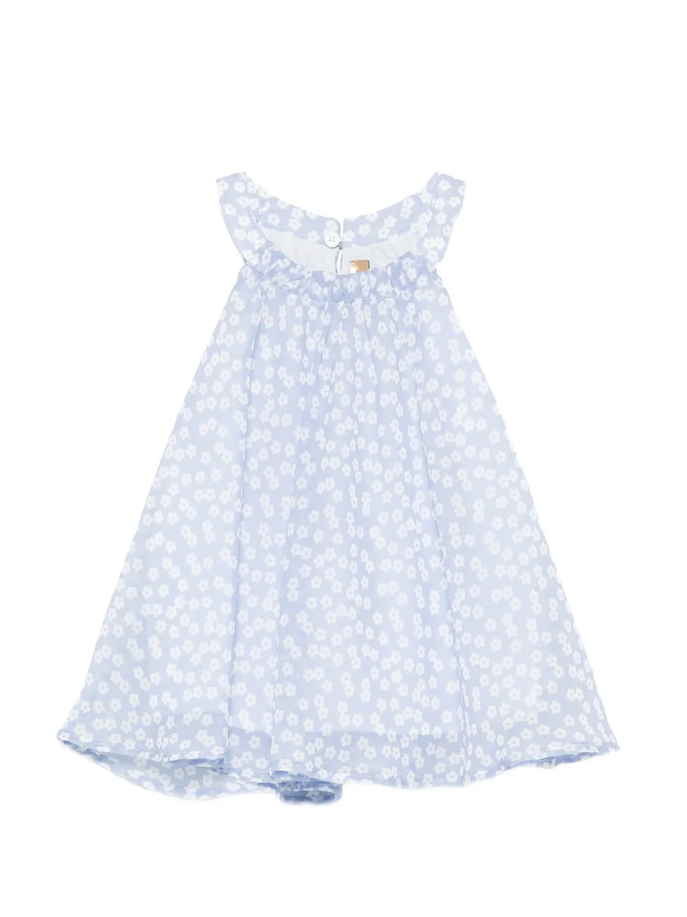 Stella McCartney Kids floral-print blouse - Blu