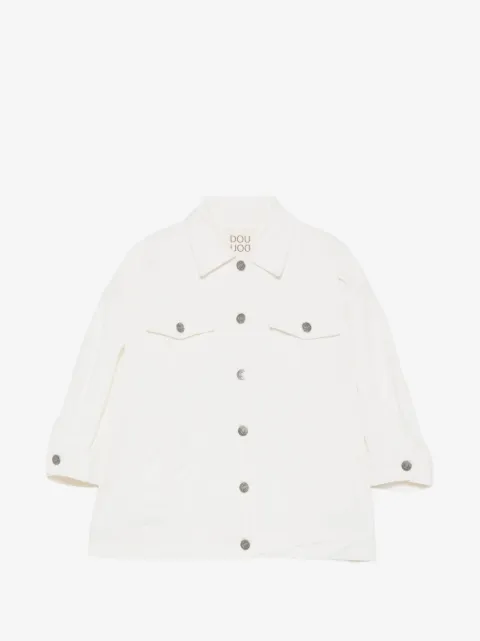 Douuod Kids Jacke mit geknöpften Taschen