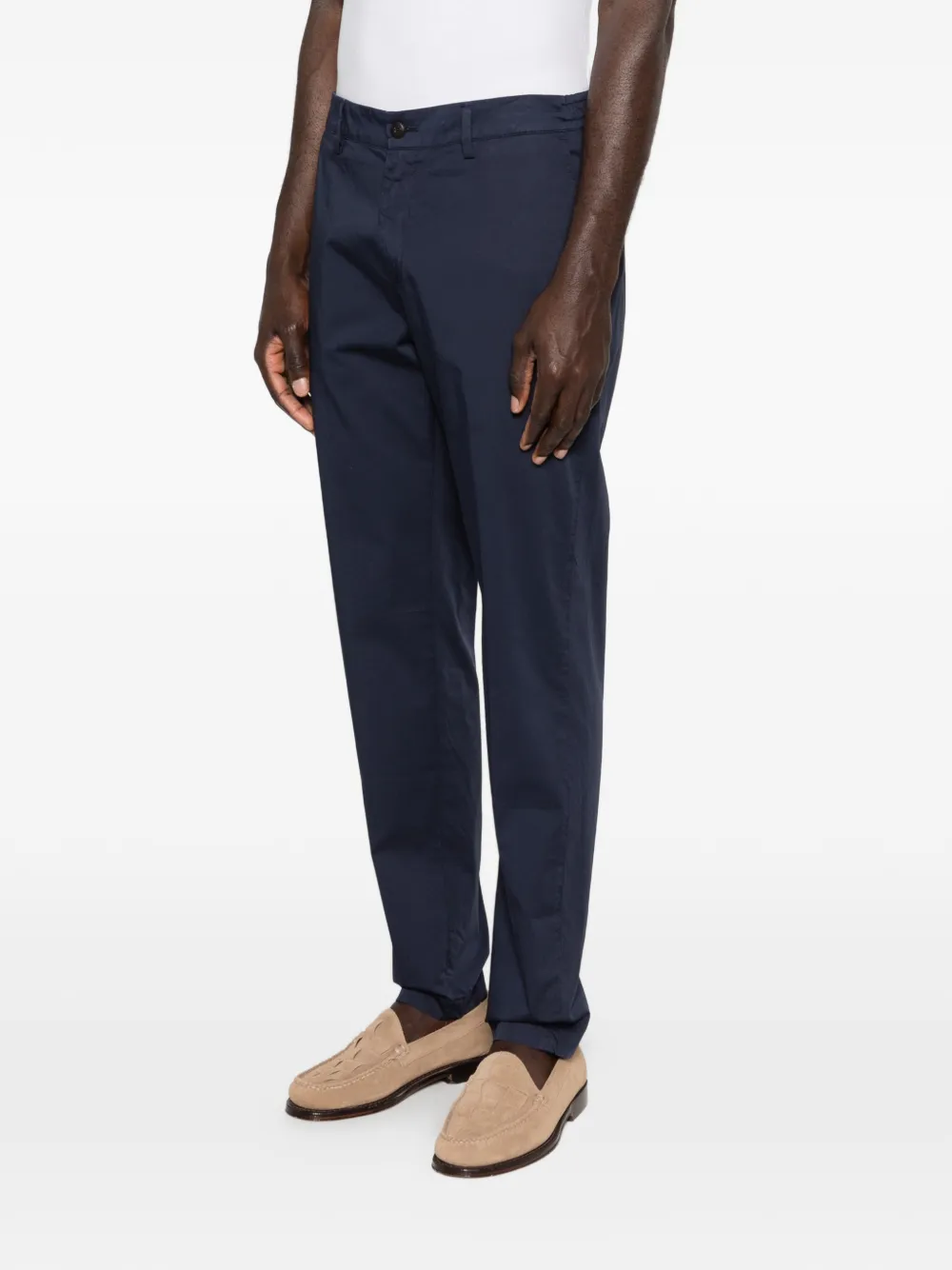 Eleventy Straight broek Blauw