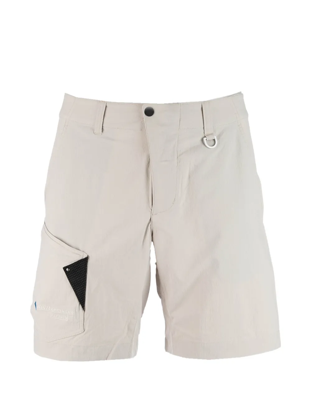 Klättermusen Alfhild logo-embroidered shorts - Toni neutri