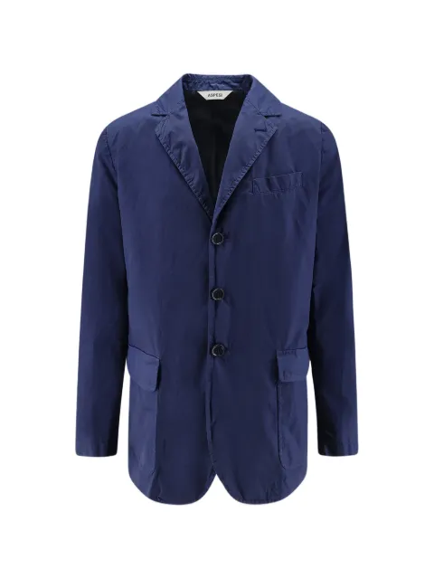 ASPESI garment-dyed cotton blazer  