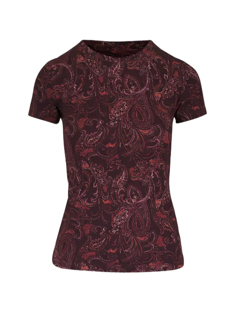 L'Agence paisley-pattern T-shirt