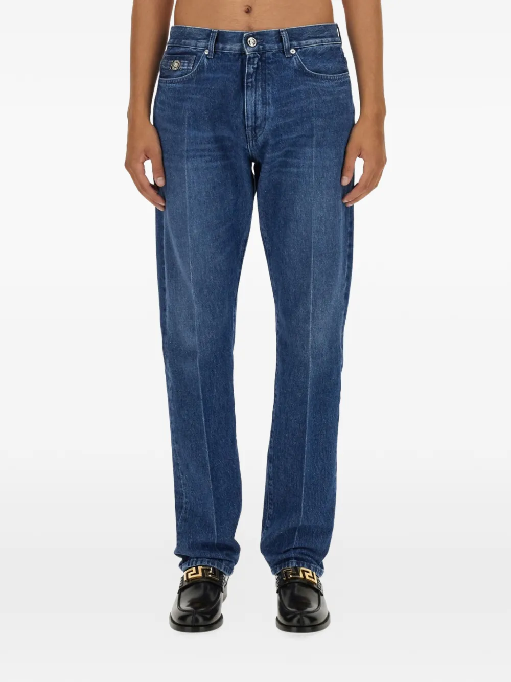 Versace regular fit jeans - Blu