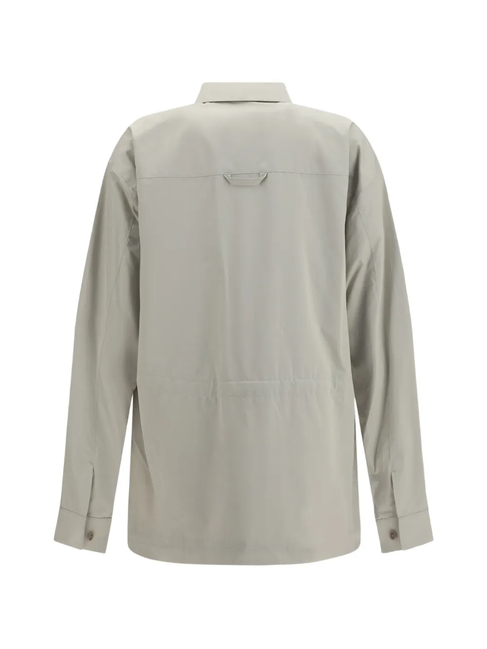 Rier Cotton Bomber Jacket in Grey, view 2