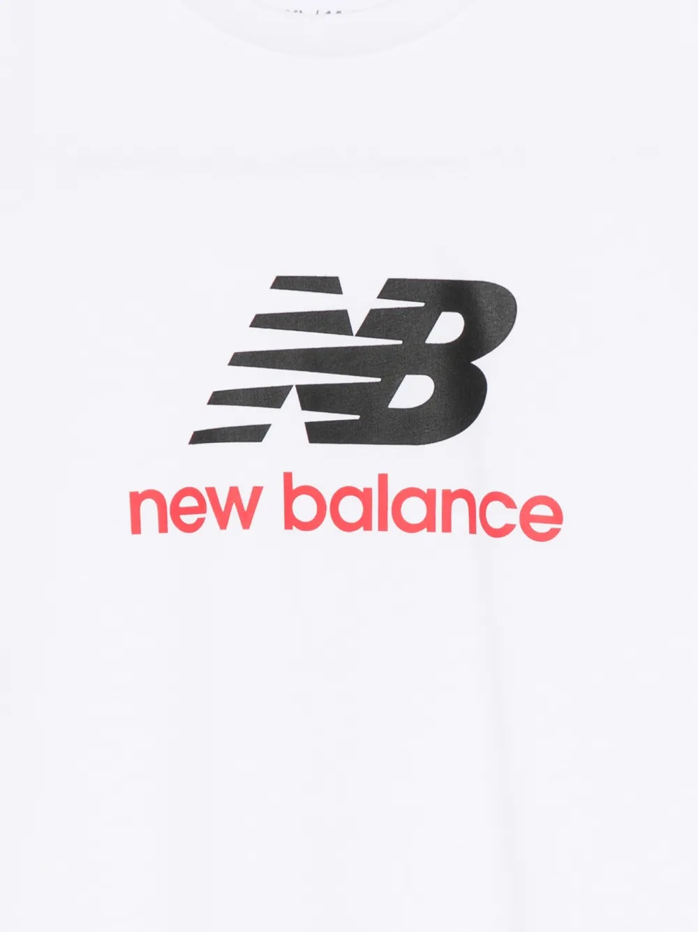 New Balance Kids T-shirt met logoprint Wit
