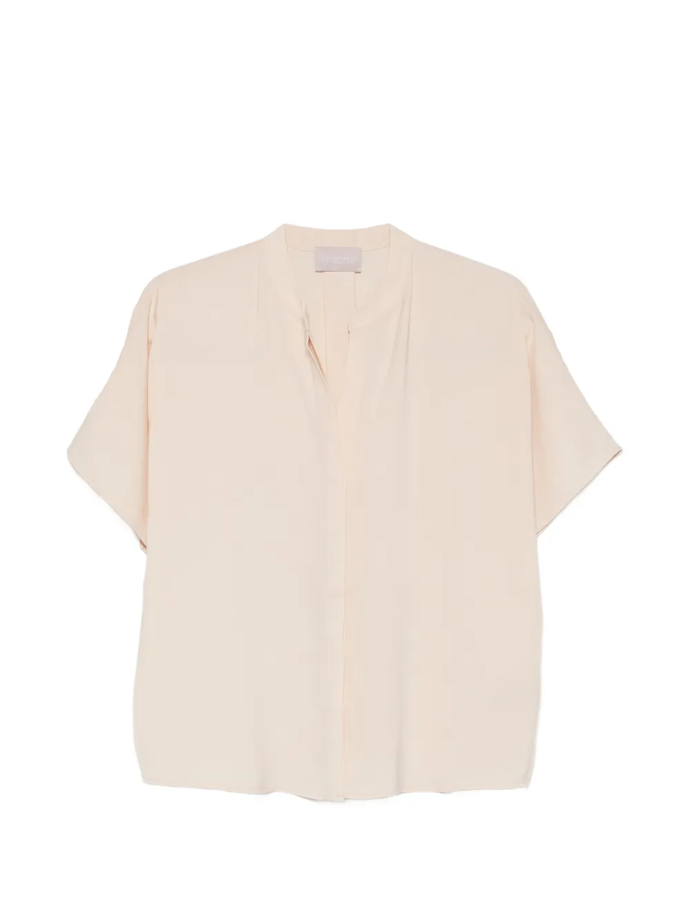 Hemisphere V-neck Shirt In Pink