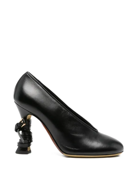 Moschino sculpted pumps