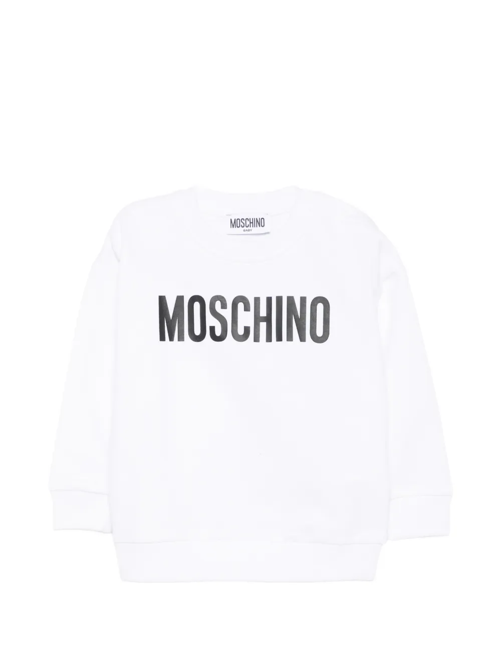 Moschino Kids long-sleeved sweatshirt - Bianco