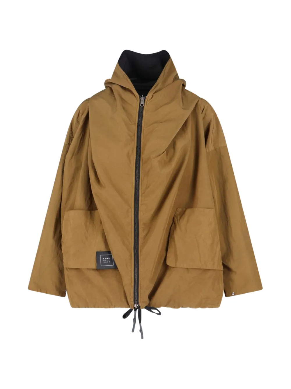 KIMO NO-RAIN zip jacket - Marrone