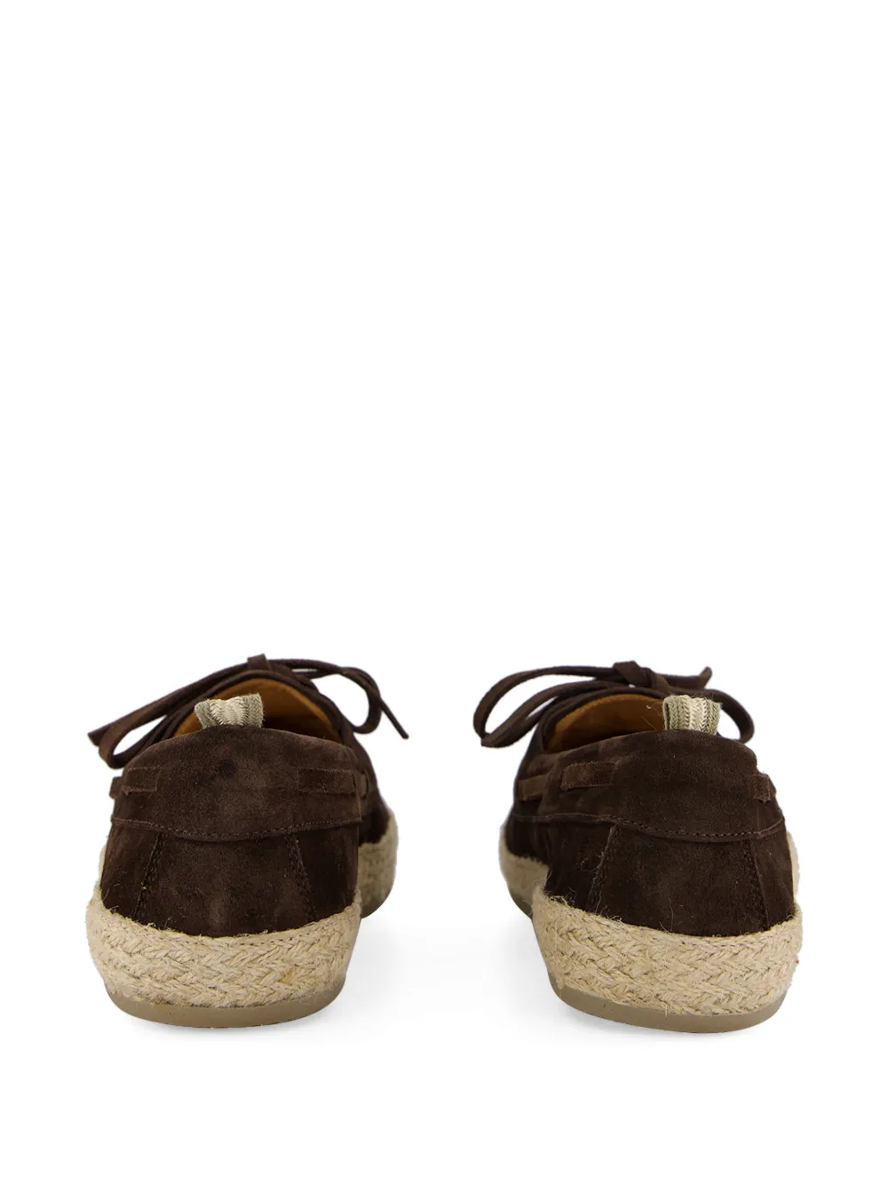 Officine Creative Bowline 005 suede espadrilles Bruin