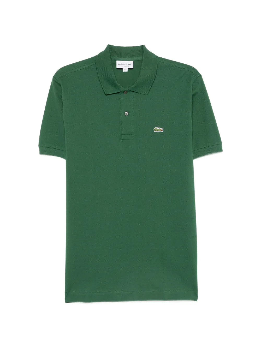 Lacoste logo-patch polo shirt - Verde