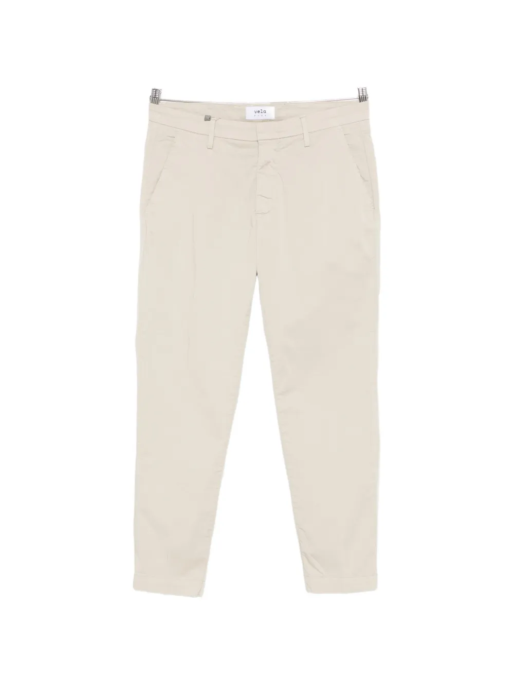 VELA SHOP belt-loop trousers - Toni neutri