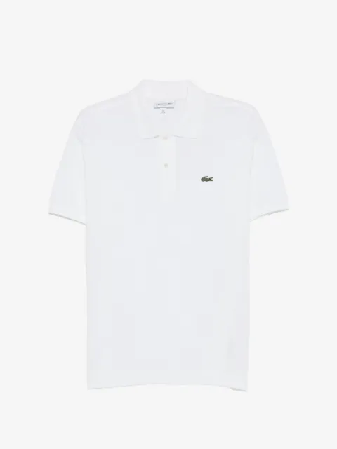 Lacoste logo-patch polo shirt
