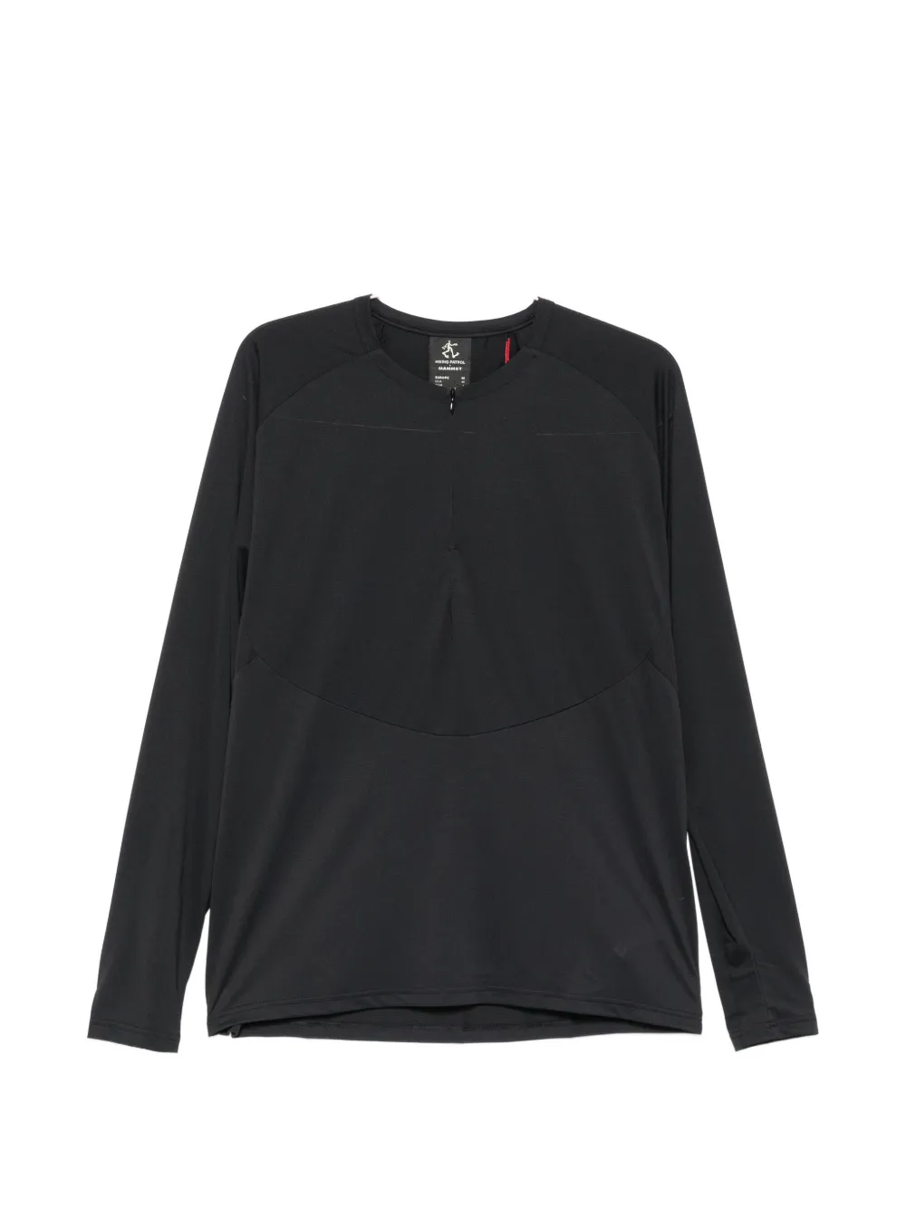 Hiking Patrol x Mammut zip-fastening long-sleeve top - Nero