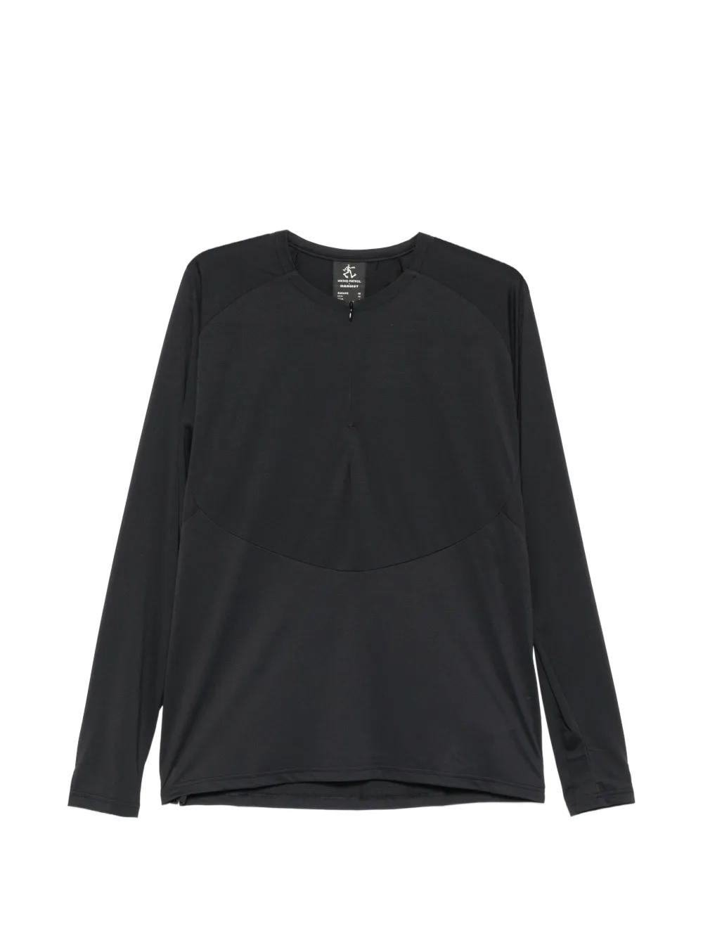 Hiking Patrol x Mammut zip-fastening long-sleeve top - Nero