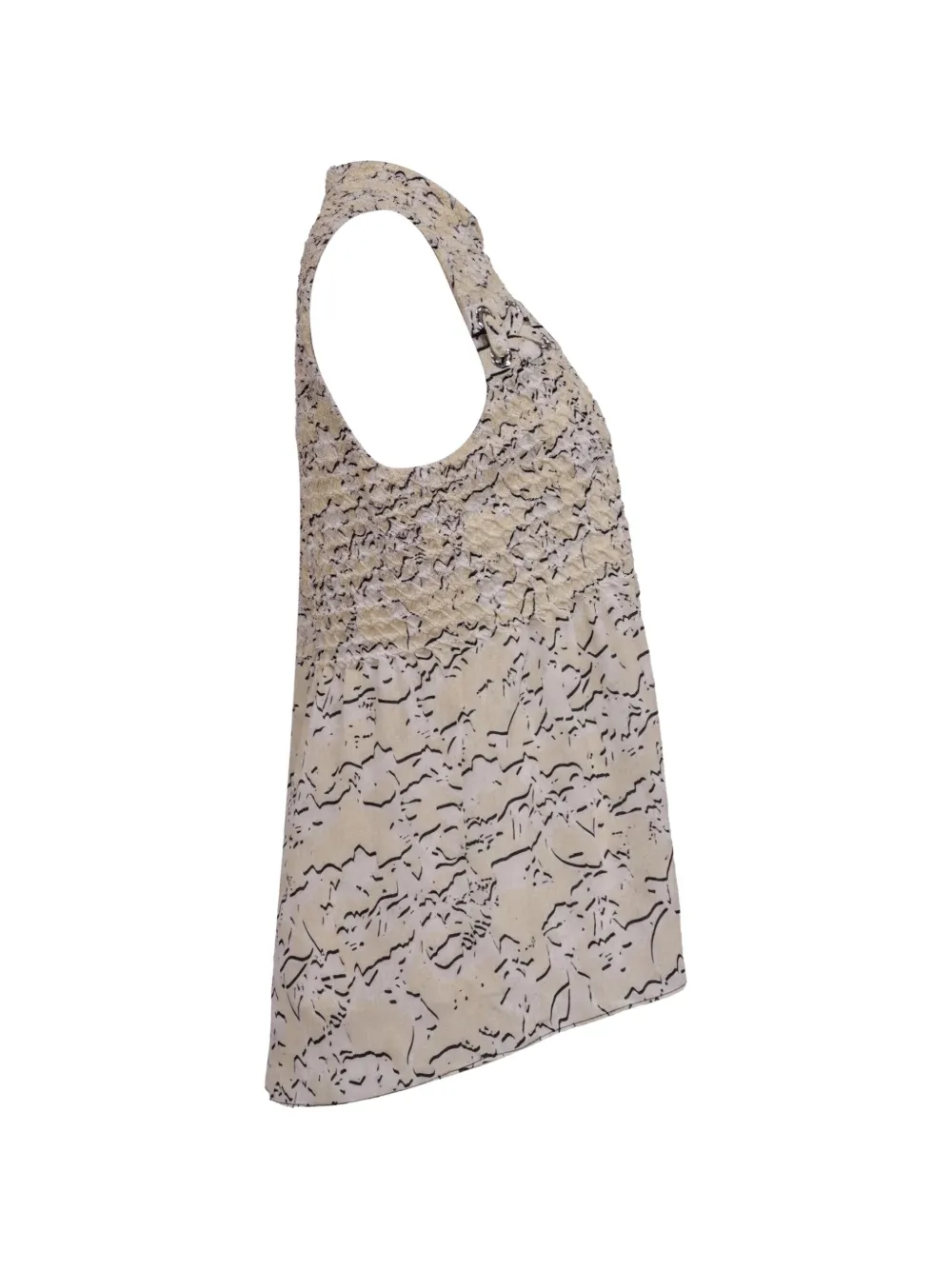 Proenza Schouler Georgette high-neck top - Toni neutri
