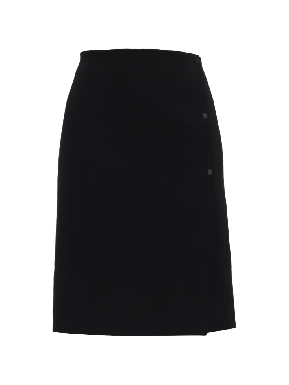 Proenza Schouler knee-length overlap skirt - Nero