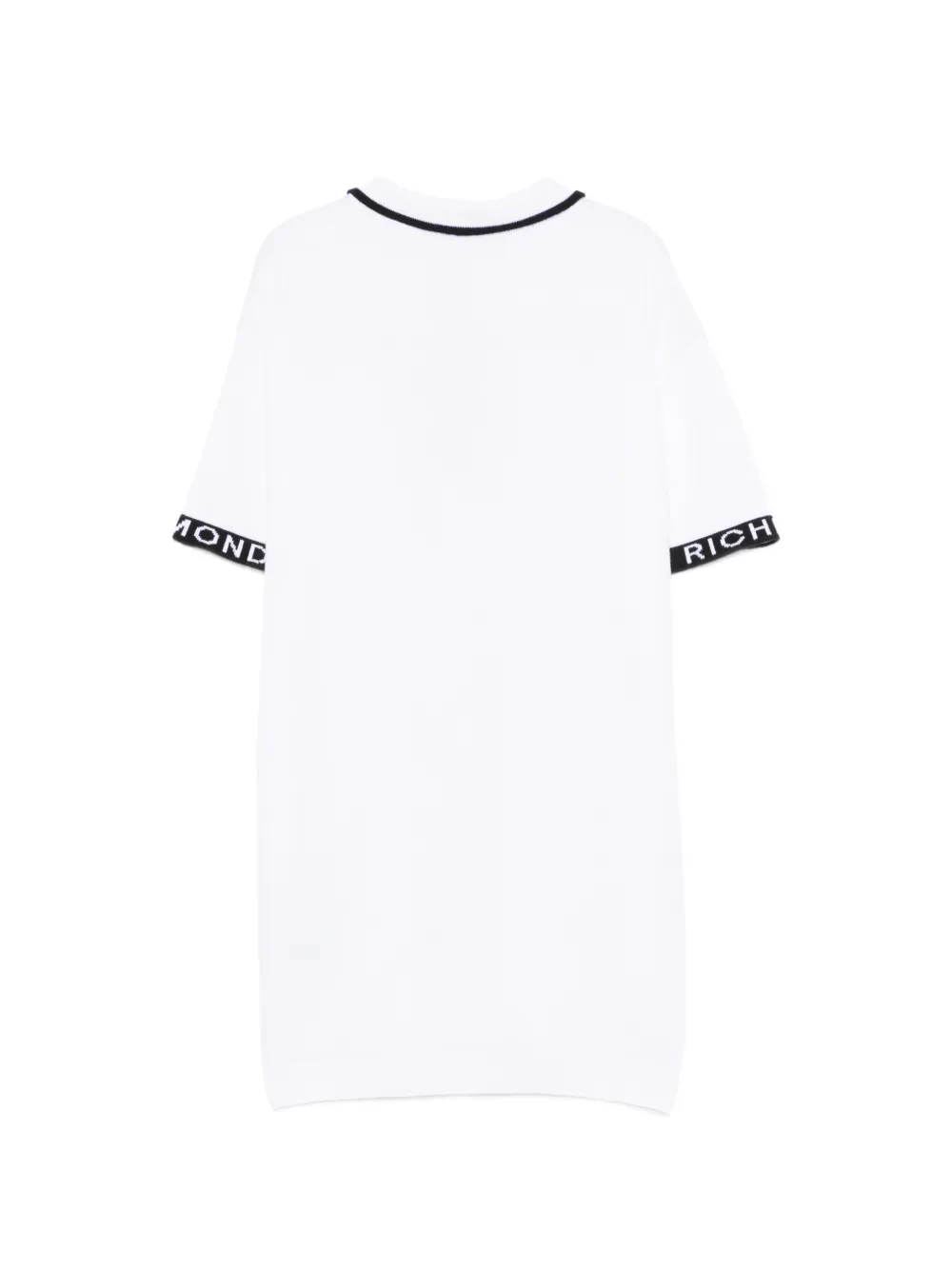 John Richmond Junior Poloshirt met logoprint Wit
