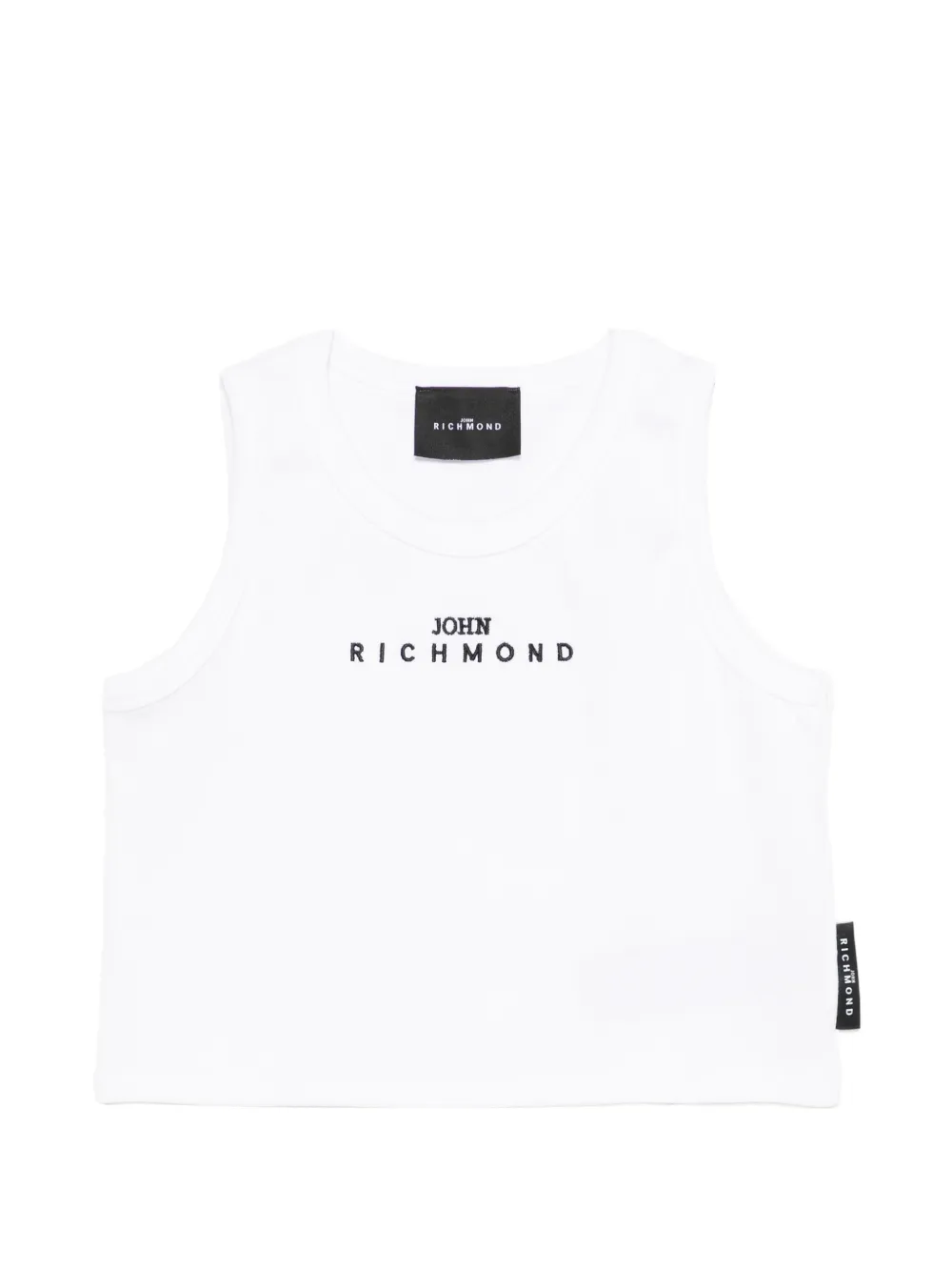 John Richmond Junior logo-print T-shirt - Bianco