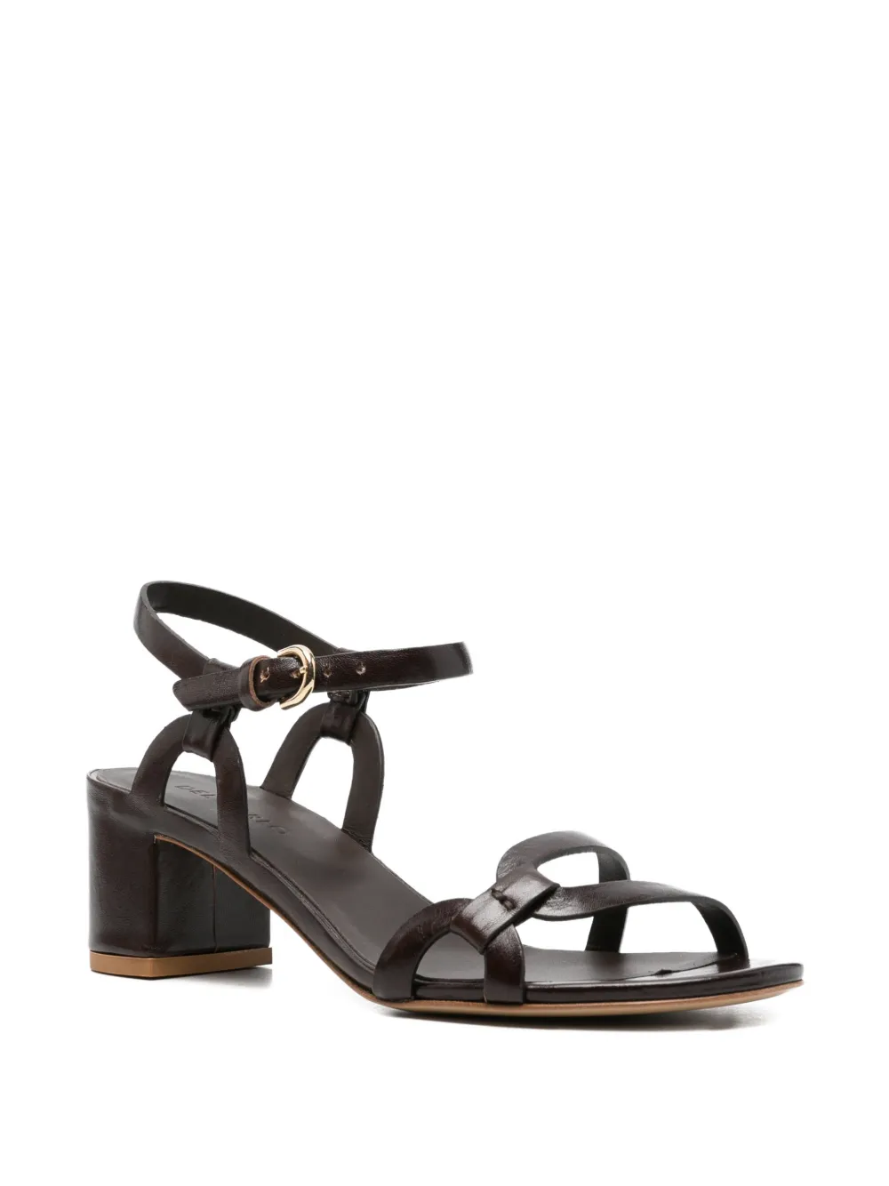 Del Carlo strappy leather sandals Bruin