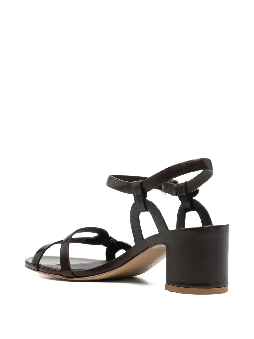 Del Carlo strappy leather sandals Bruin