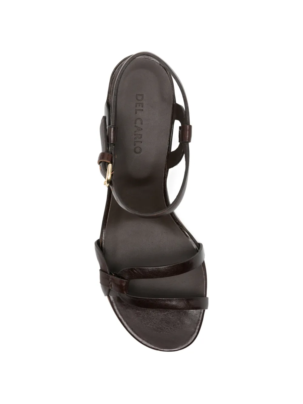 Del Carlo strappy leather sandals Bruin