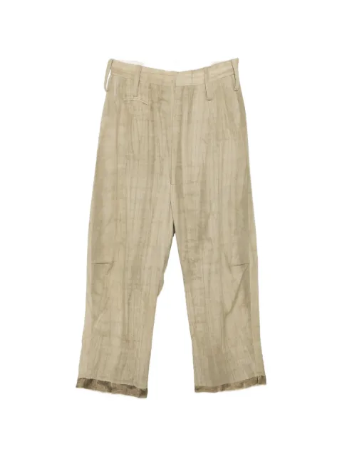 CHIAHUNG SU hand-woven tailored trousers