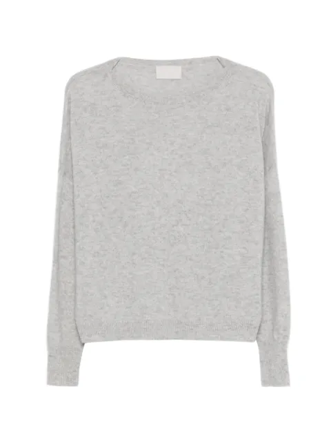 Hemisphere boat-neck sweater