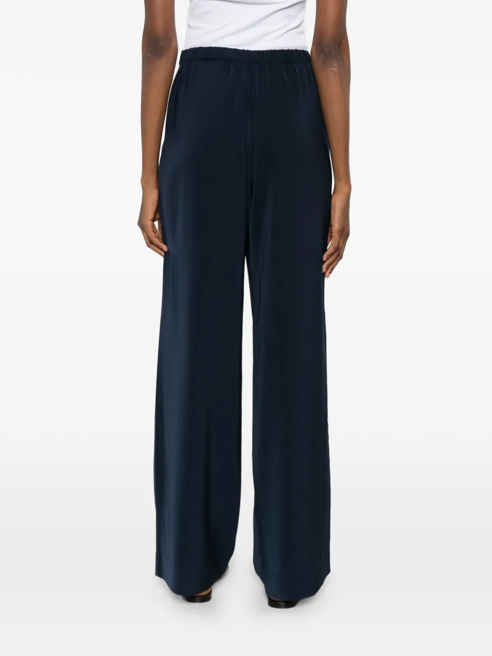 Hemisphere Broek met wijde pijpen Blauw