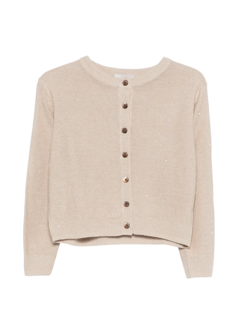 Hemisphere buttoned cardigan - Neutrals