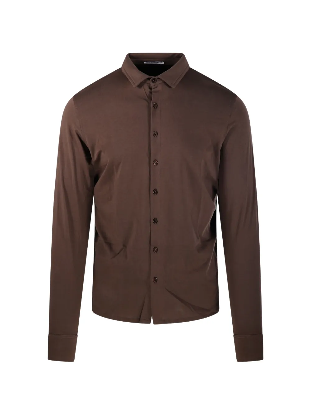 ANONYM APPAREL Ayden buttoned shirt - Marrone