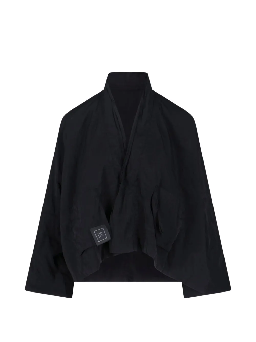 KIMO NO-RAIN high-neck jacket - Nero