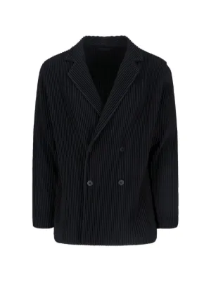 涼*人様 オムプリッセ　Issey Miyake basics ジャケット　サイ BASICS Jacket Light Grey – ISSEY MIYAKE EU
