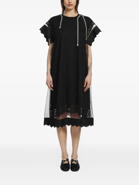 Simone Rocha layered laced dress