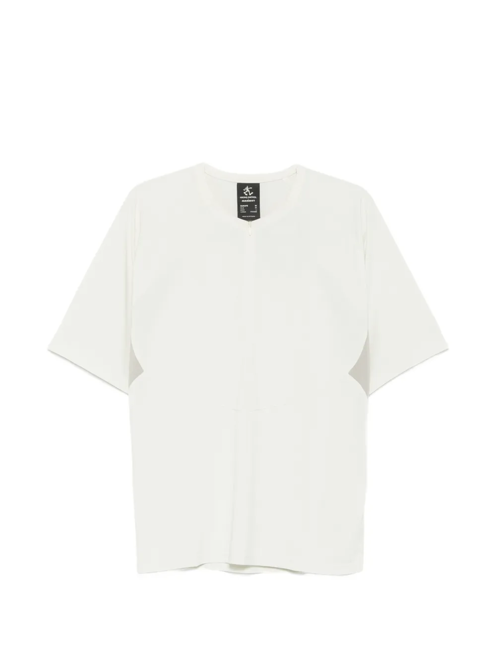 Hiking Patrol x Mammut zip-fastening short-sleeve T-shirt - Toni neutri