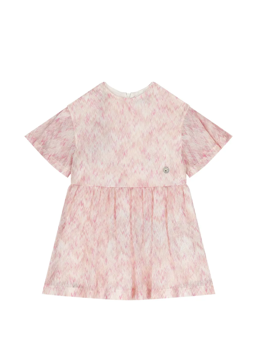 Missoni Kids Abito con stampa - Rosa