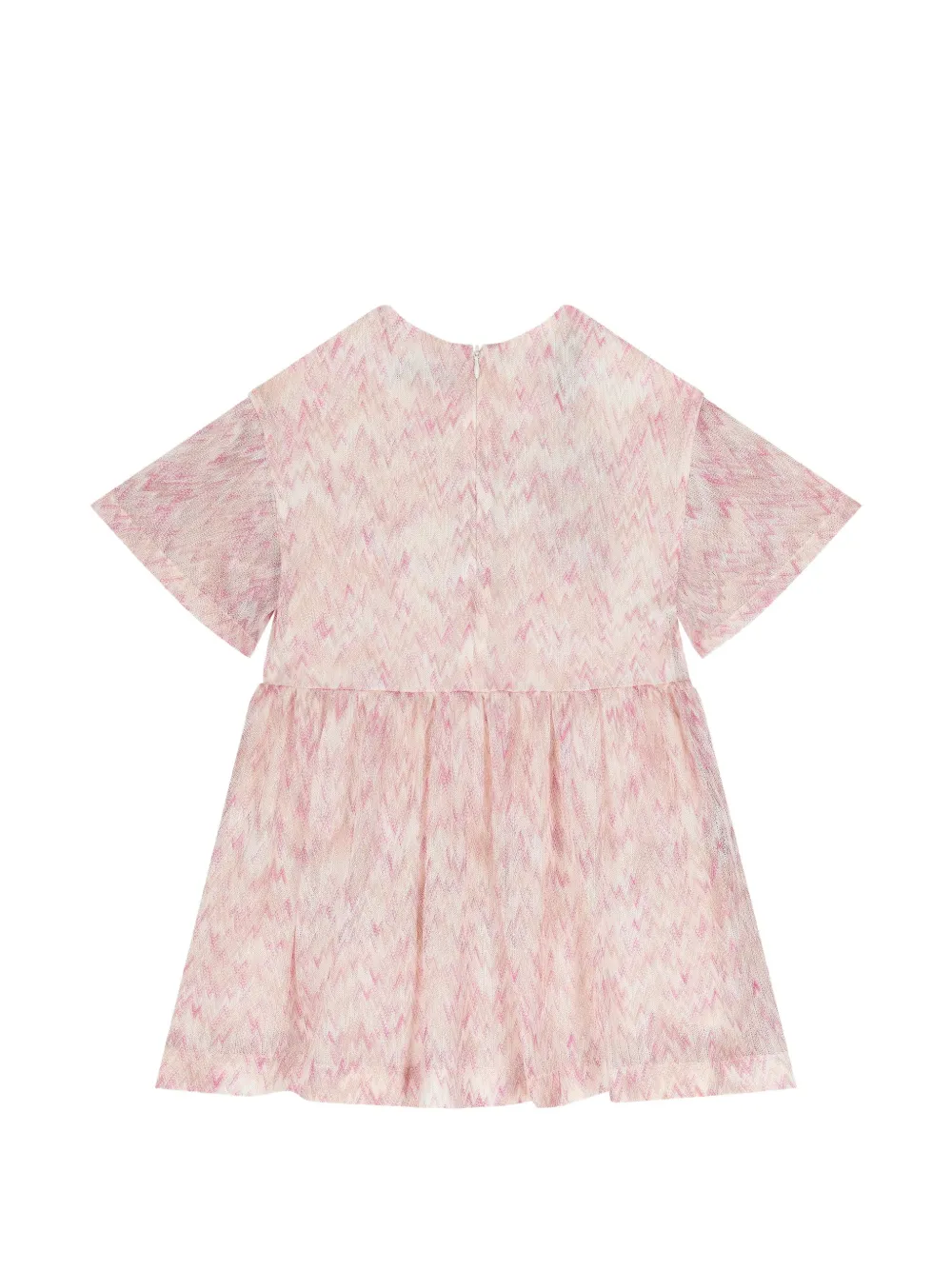 Missoni Kids Jurk met patroon Roze