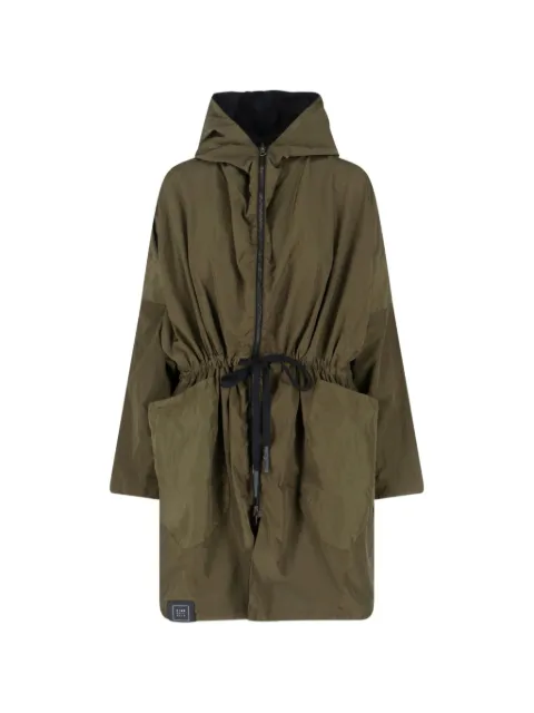 KIMO NO-RAIN hooded reversible parka