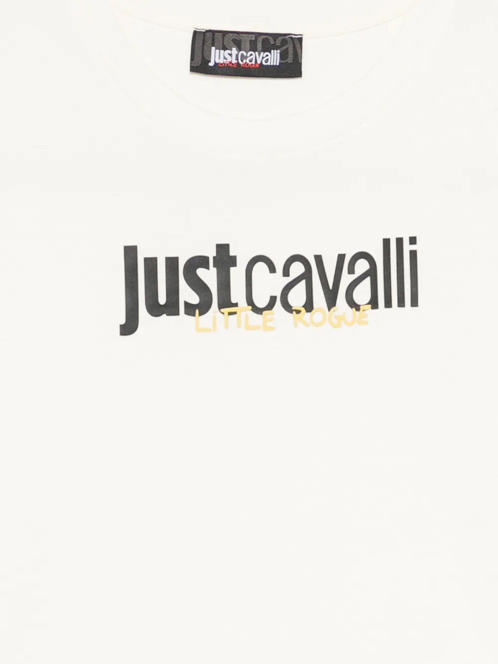 Just Cavalli Shorts set met logoprint Beige