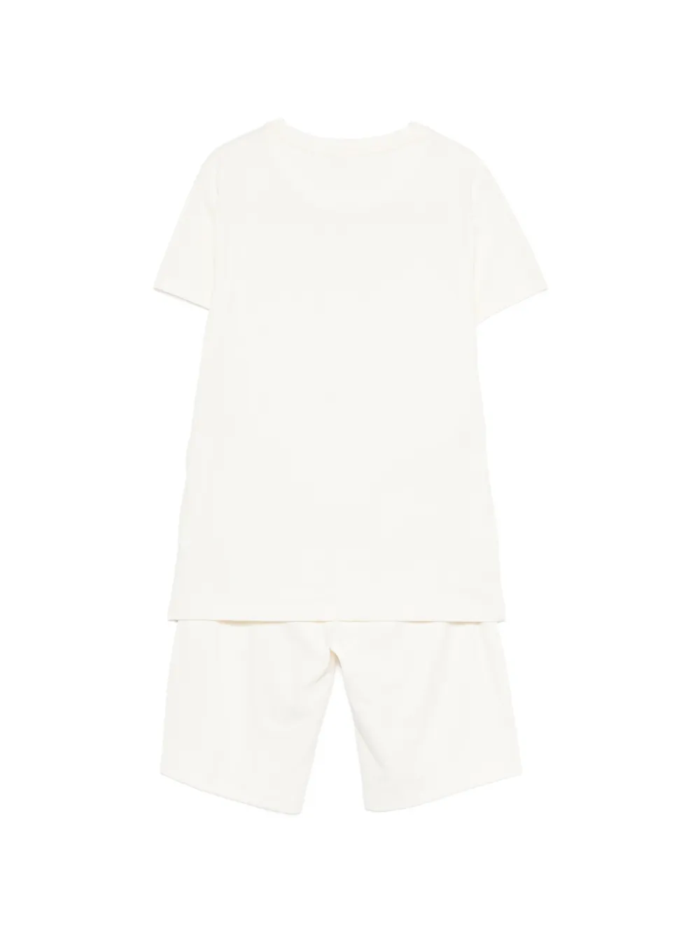 Just Cavalli Shorts set met logoprint Beige