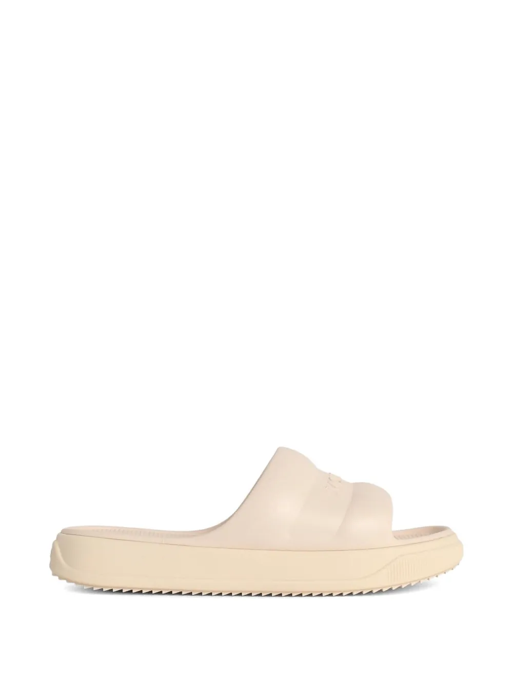 Moncler Altive embossed-logo slides Beige