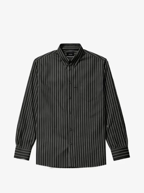 Willy Chavarria Veterano striped pocket shirt