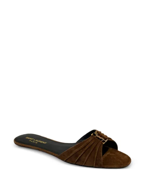 Saint Laurent Babylone flat sandals