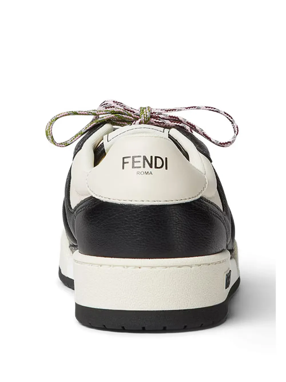 FENDI Match logo-detail sneakers Zwart