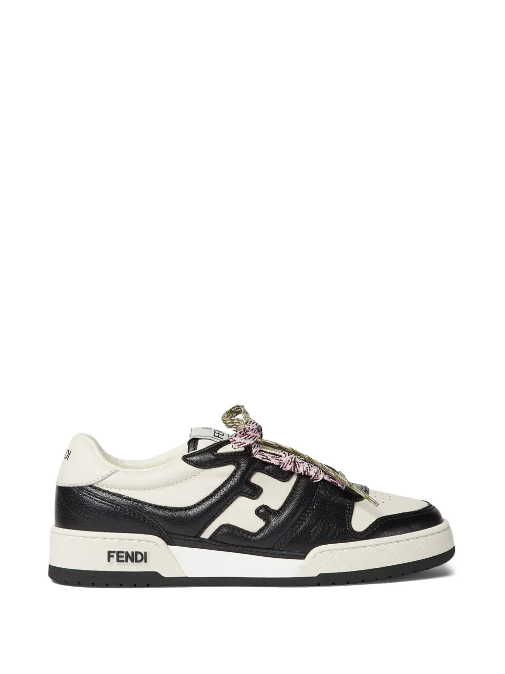 FENDI Match logo-detail sneakers Zwart