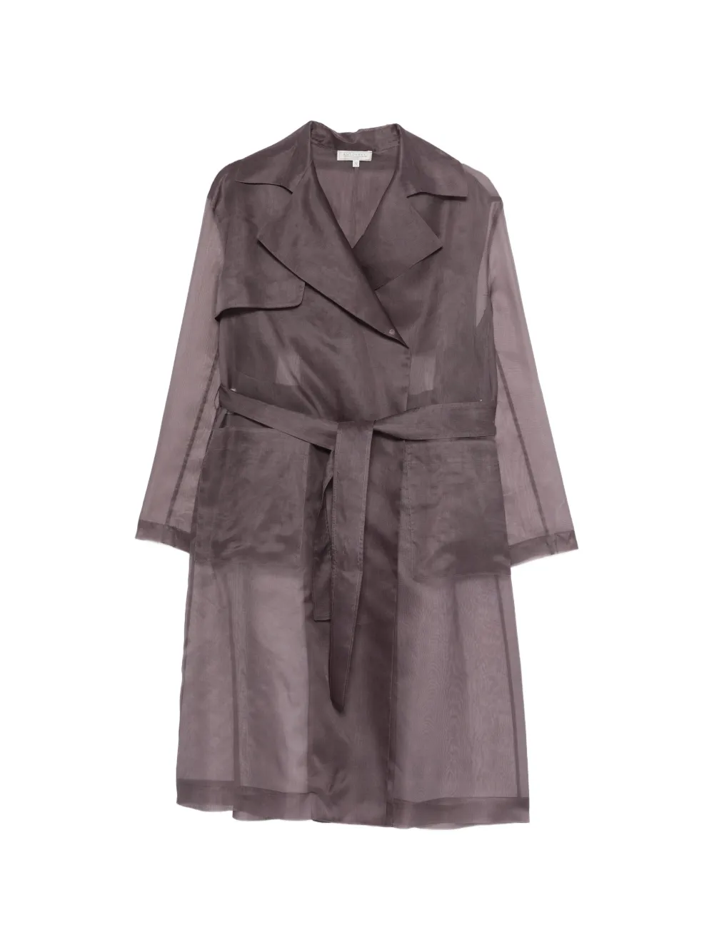 Antonelli Valmorea belted coat - Viola