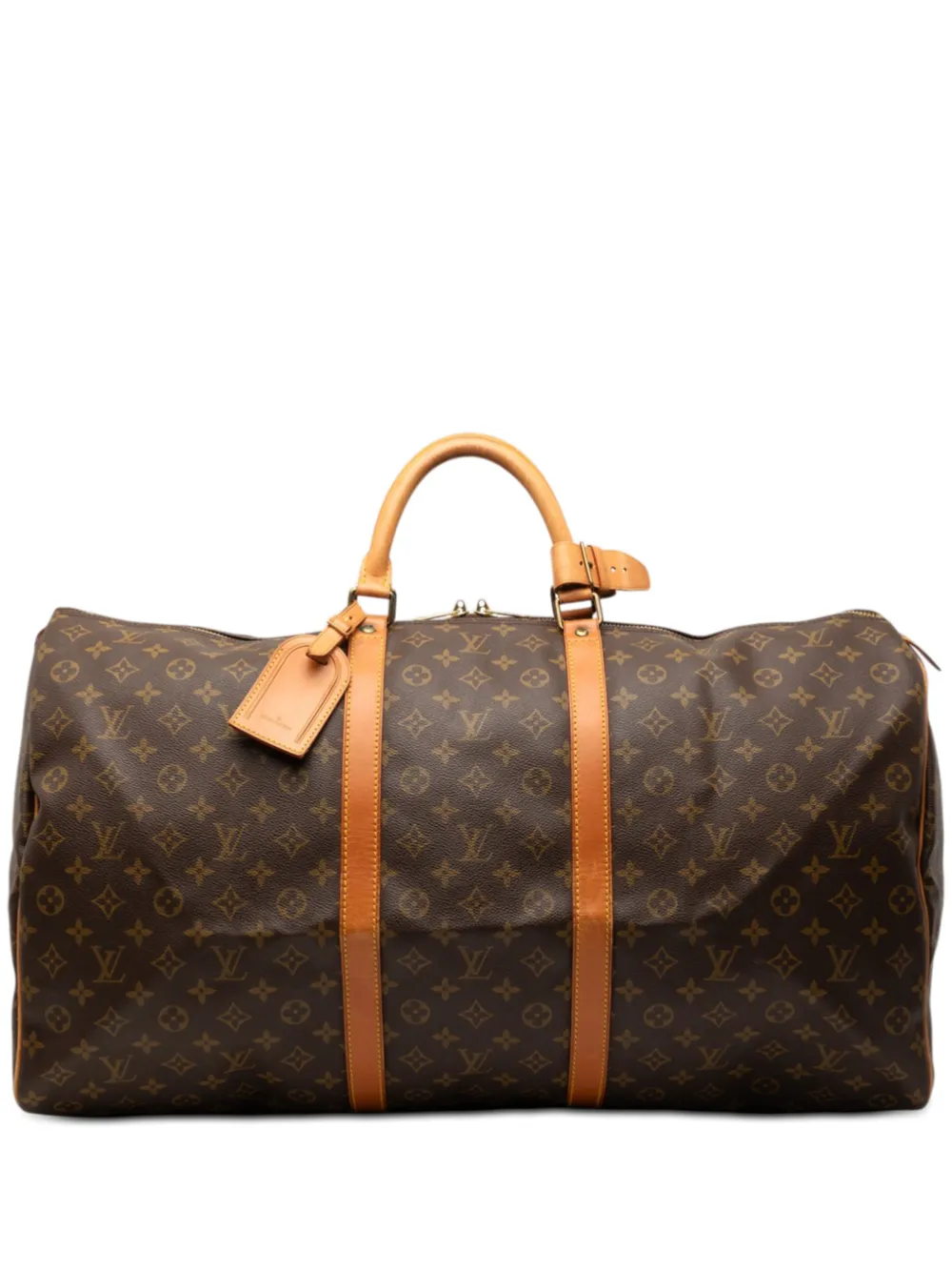 Louis Vuitton Pre-Owned 1991 Monogram Keepall 60 travel bag - Braun